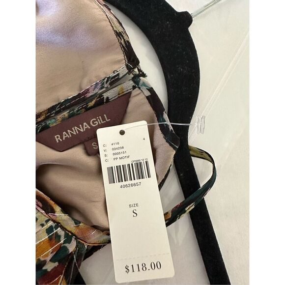 NWT RANNA GiLL by Anthropologie Larina Ruffle Tank Size S - Picture 6 of 9